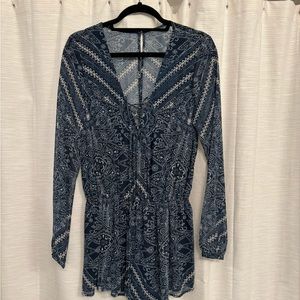 The Jetset Diaries long sleeve romper